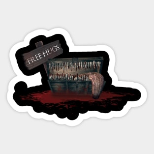 Dark Souls Mimic - Free Hugs Sticker